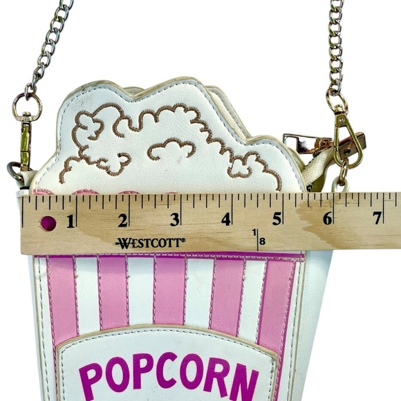 Kawaii Retro Popcorn Box Crossbody bag | Cute Kidcore Festival Weirdcore Purse - Picture 13 of 16